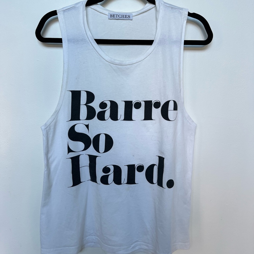 Barre So Hard Graphic Tank